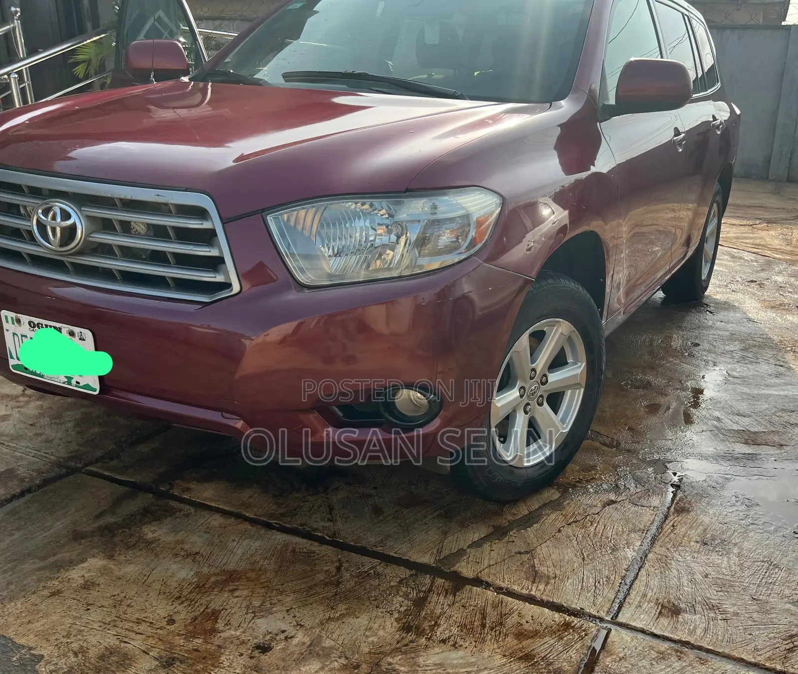 Toyota Highlander Limited 2008 Burgundy