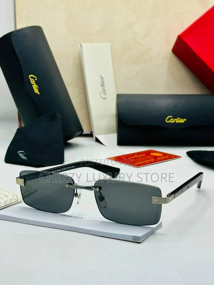 Cartier Quality Luxury Men Sunglasses