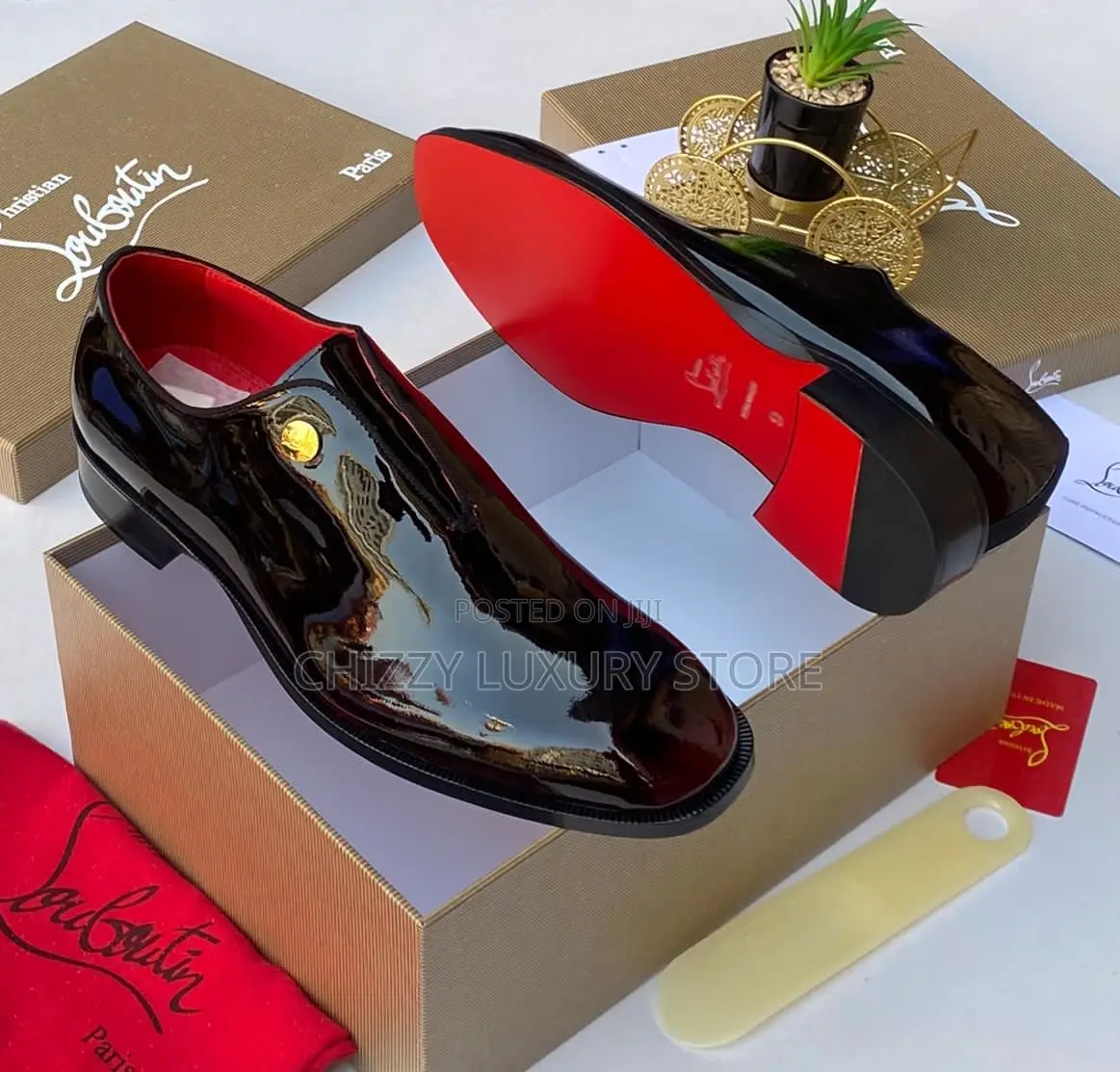 Salvatore Ferragamo Quality Luxury Men Cooperate Shoe