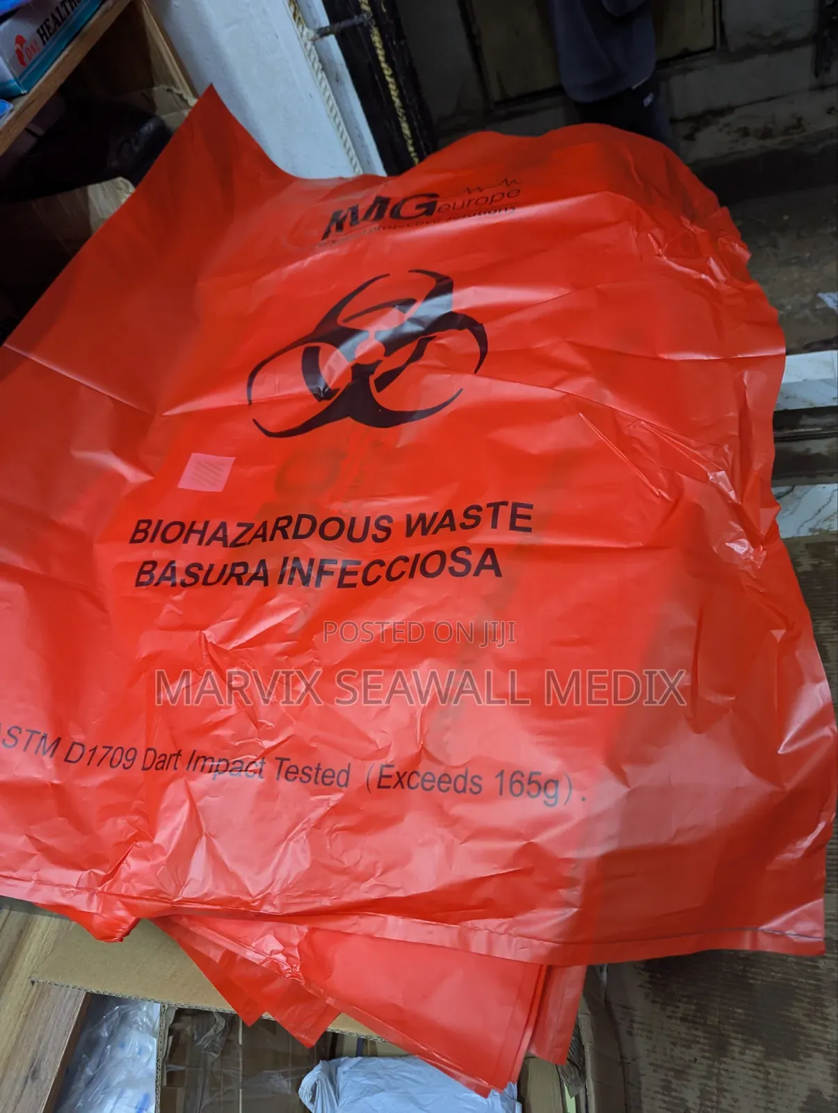 Biohazard Waste Bags