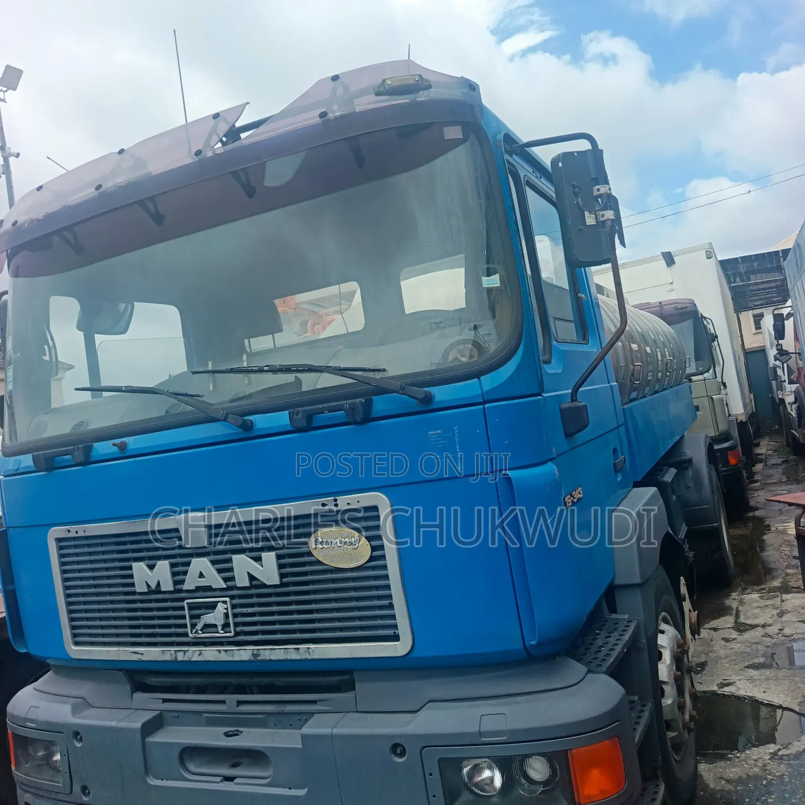 Man Diesel Water Tanker