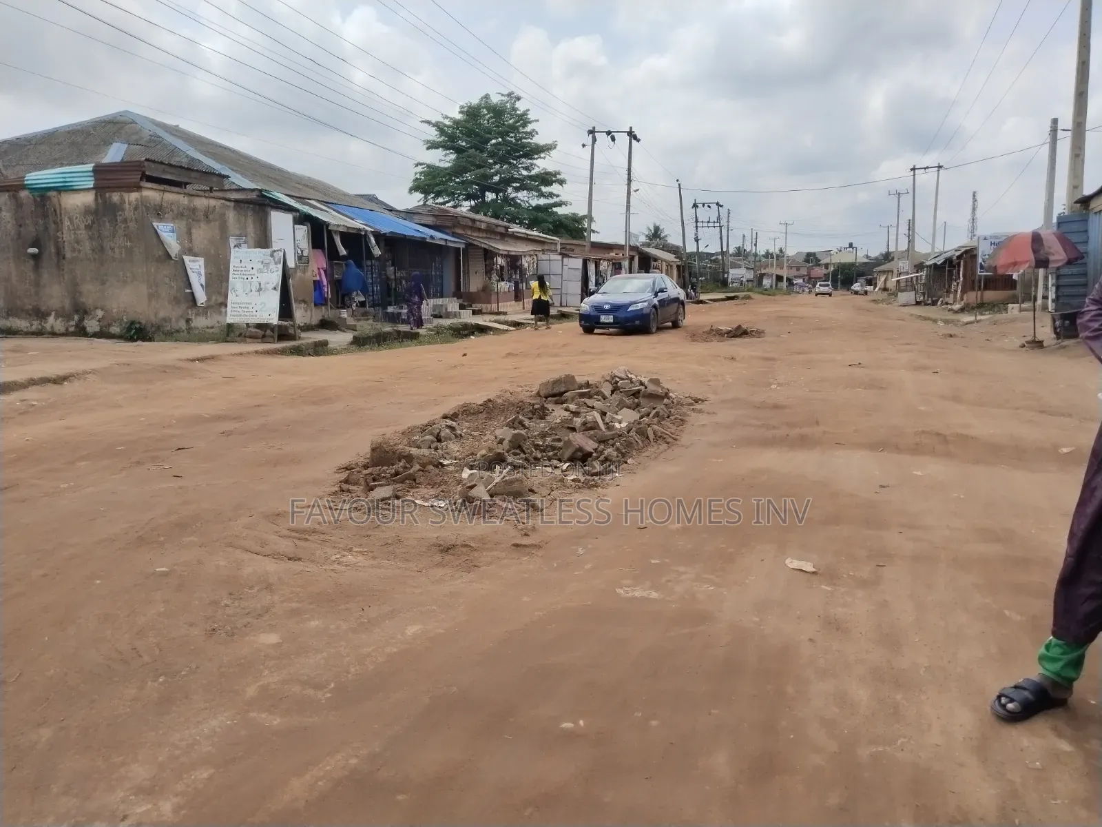 Half Plot of Land at Magboro via Ojodu Berger