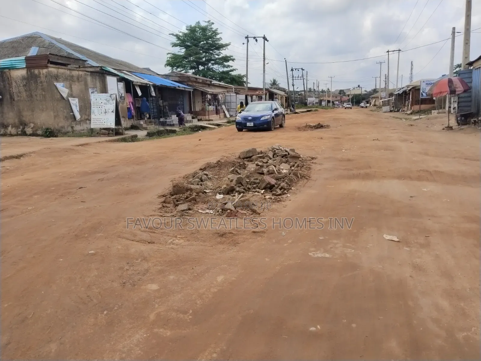 Half Plot of Land at Magboro via Ojodu Berger