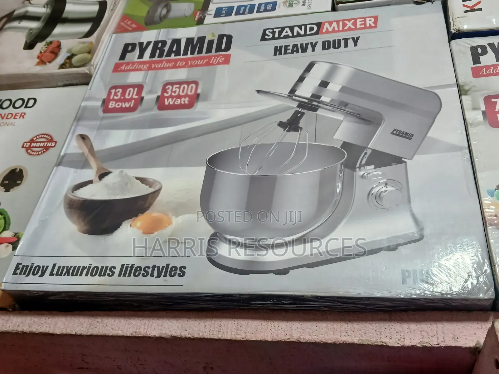 Pyramid Heavy Duty Stand Mix 13 Litres