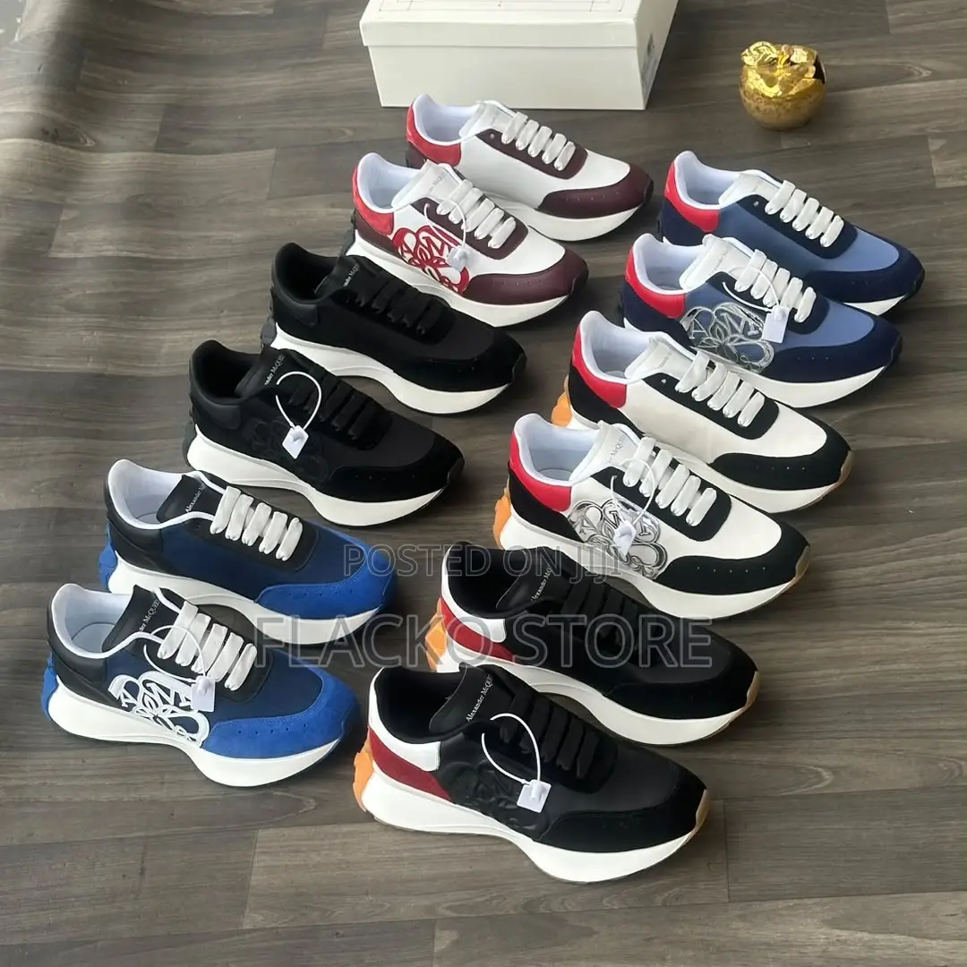 Original Alexander McQueen Bees Luxury Sneakers