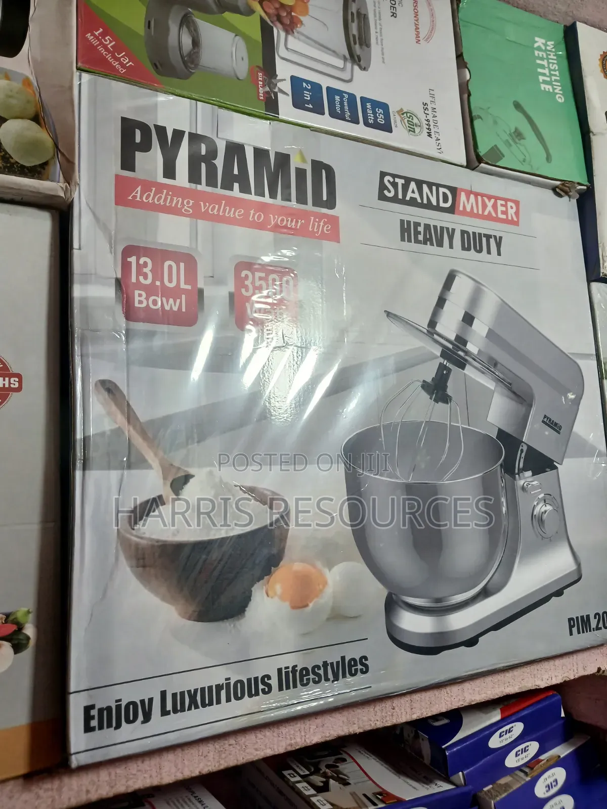 Pyramid Heavy Duty Stand Mix 13 Litres