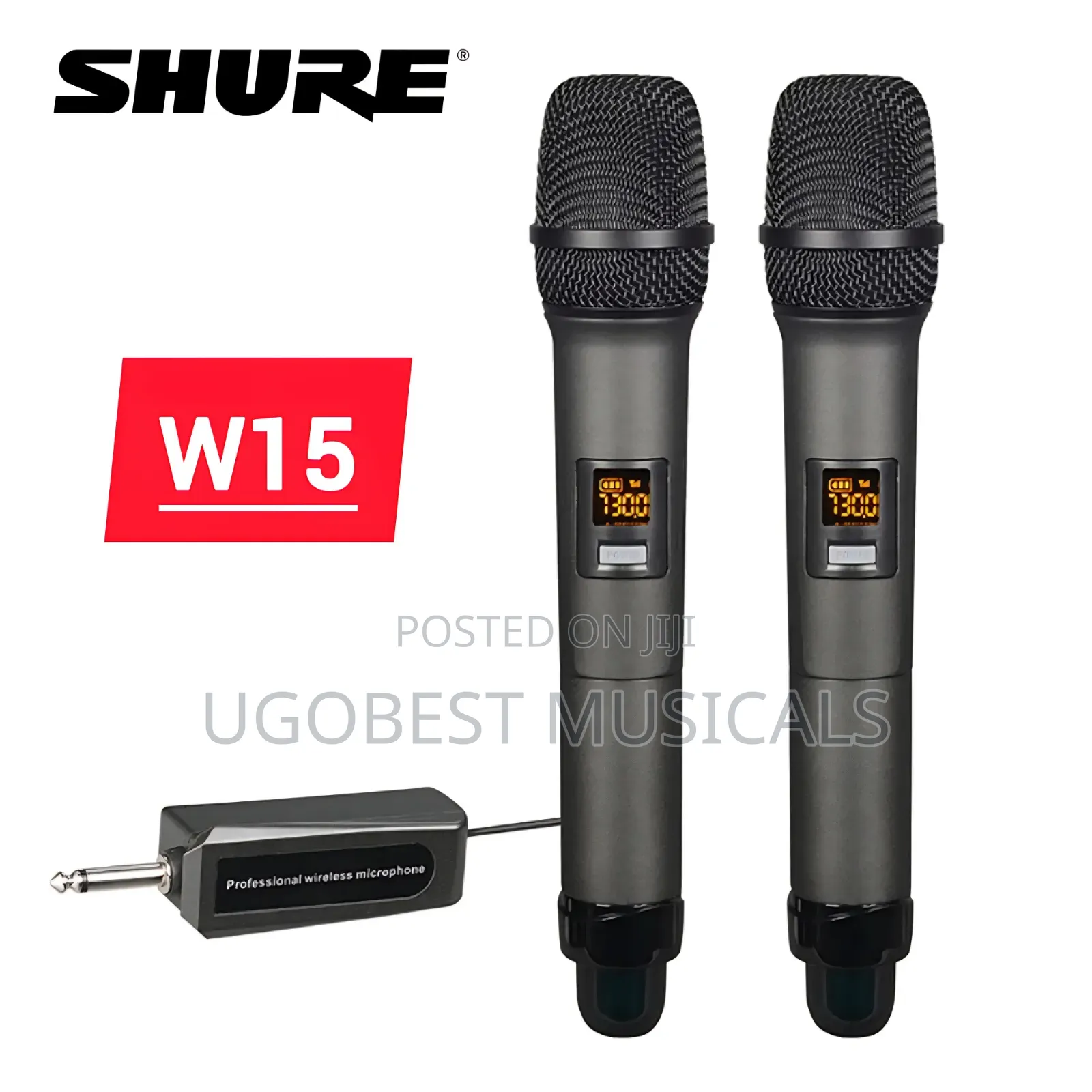 Shure W15 Professional Wireless Microphone With Universal Receiver