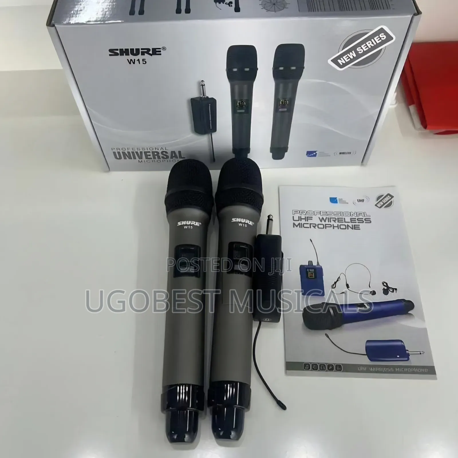 Shure W15 Professional Wireless Microphone With Universal Receiver