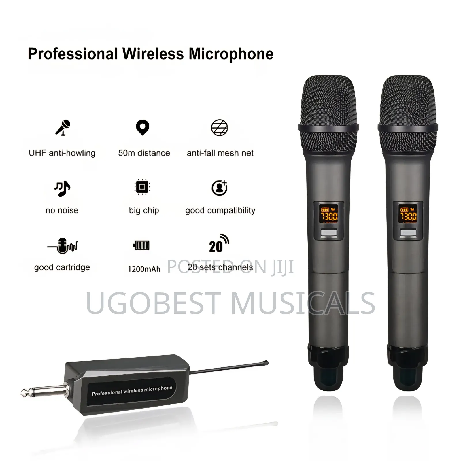 Shure W15 Professional Wireless Microphone With Universal Receiver