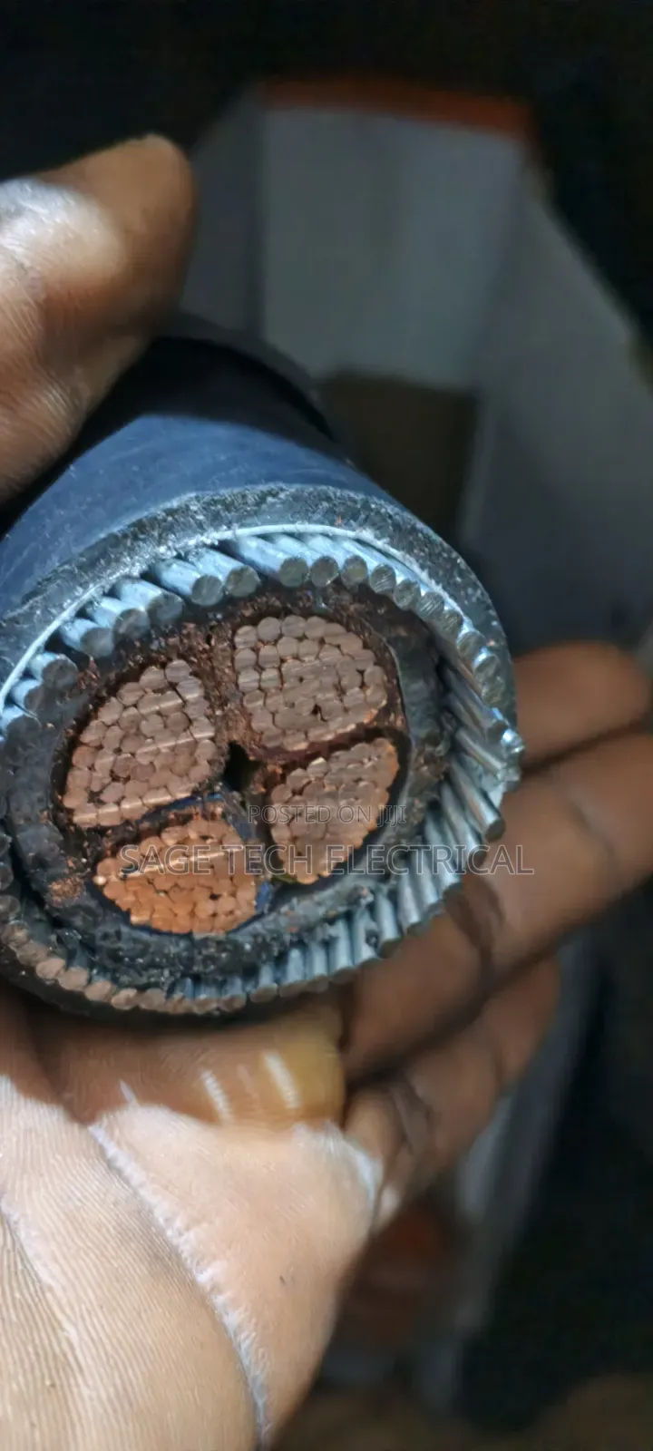 150mm 4core Nigerchin PVC/Swa/PVC Armoured Cable