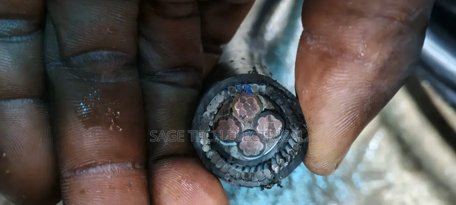 16mm 4core PVC/Swa/PVC Armoured Cable Nigerchin