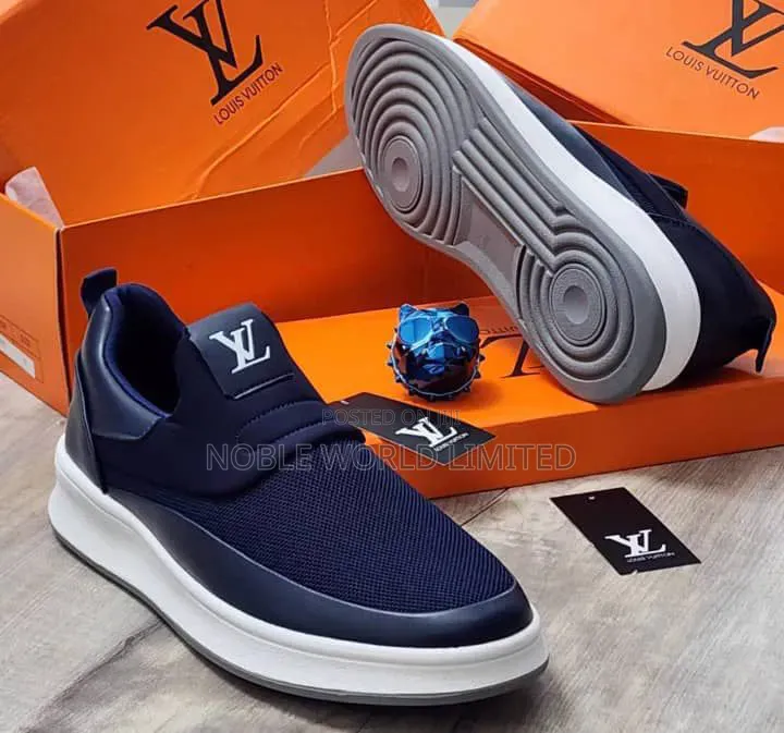 Louis Vuitton High Quality Shoes Blue Sneakers Oso 6u