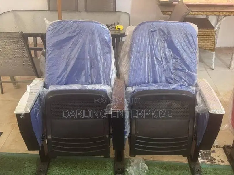 Blue Auditorium Chair