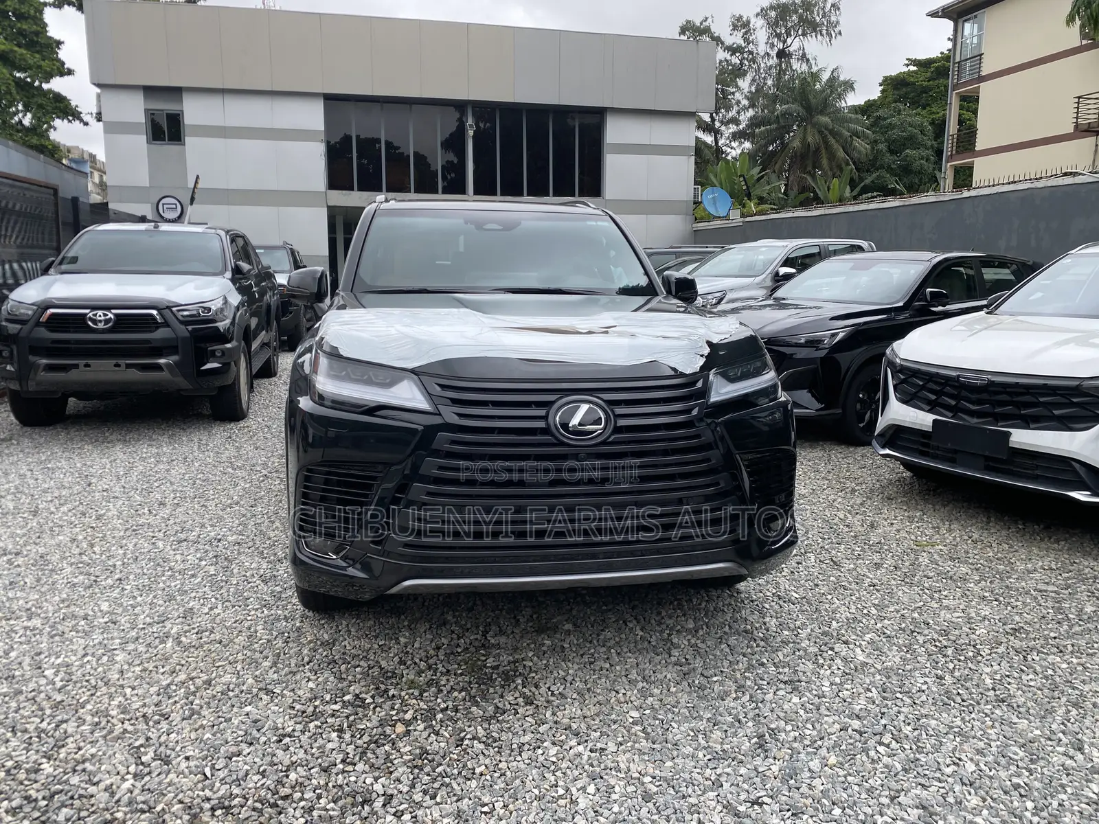 New Lexus LX 600 2025 Black