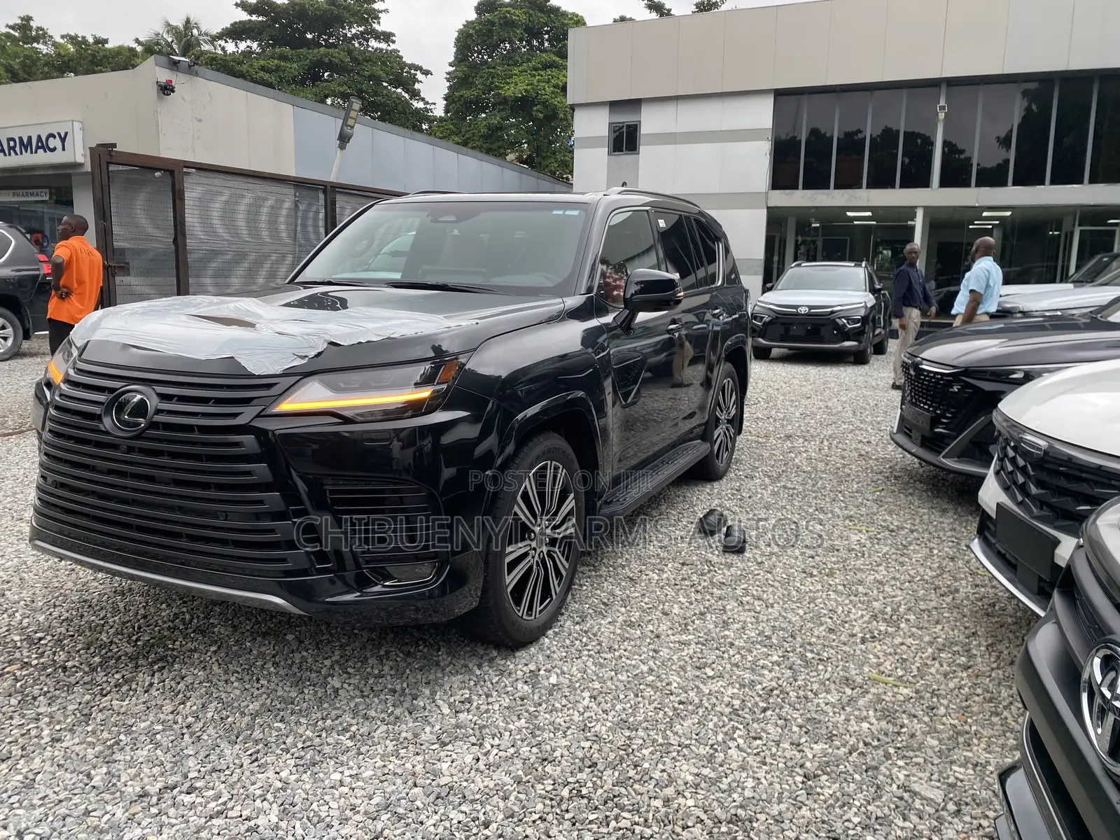 New Lexus LX 600 2025 Black