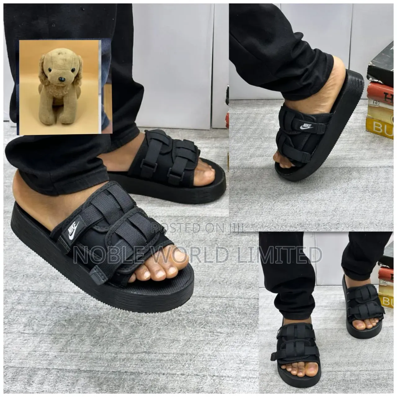 Nike Light Weight Solid Slides NGN 4d