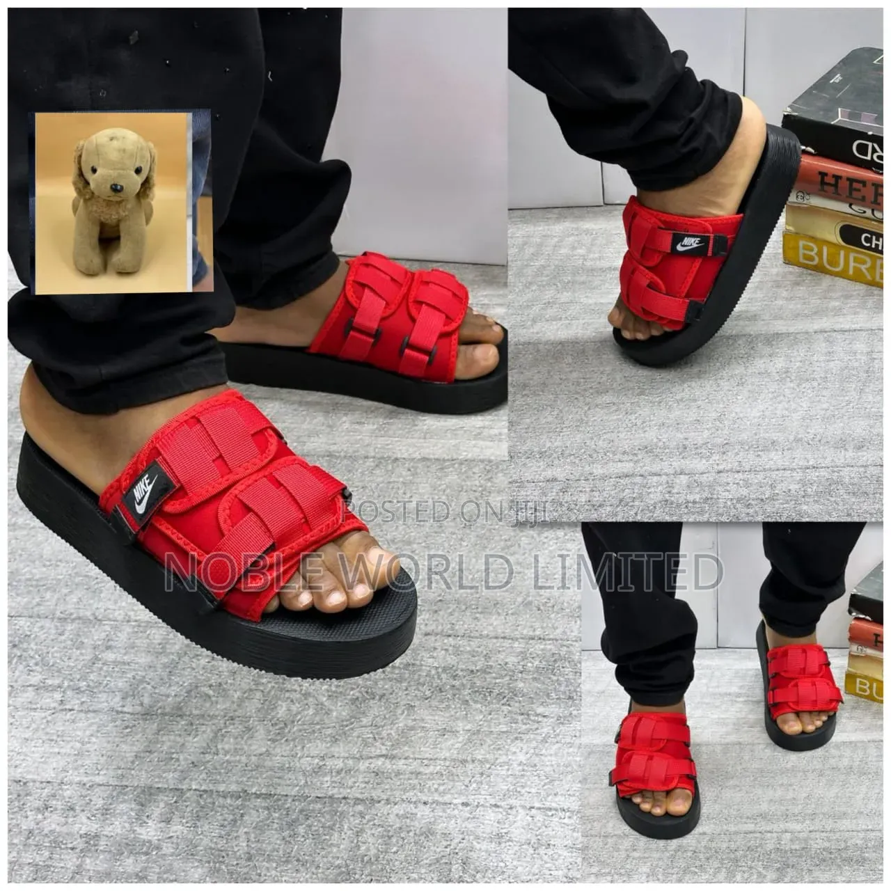 Nike Light Weight Solid Slides NGN 4d