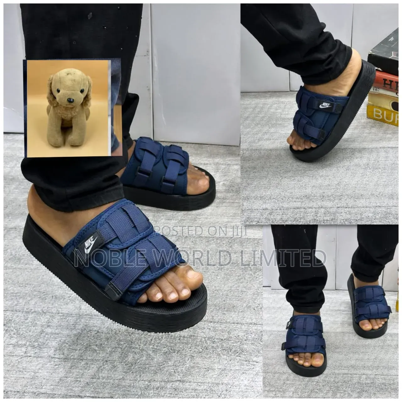 Nike Light Weight Solid Slides NGN 4d