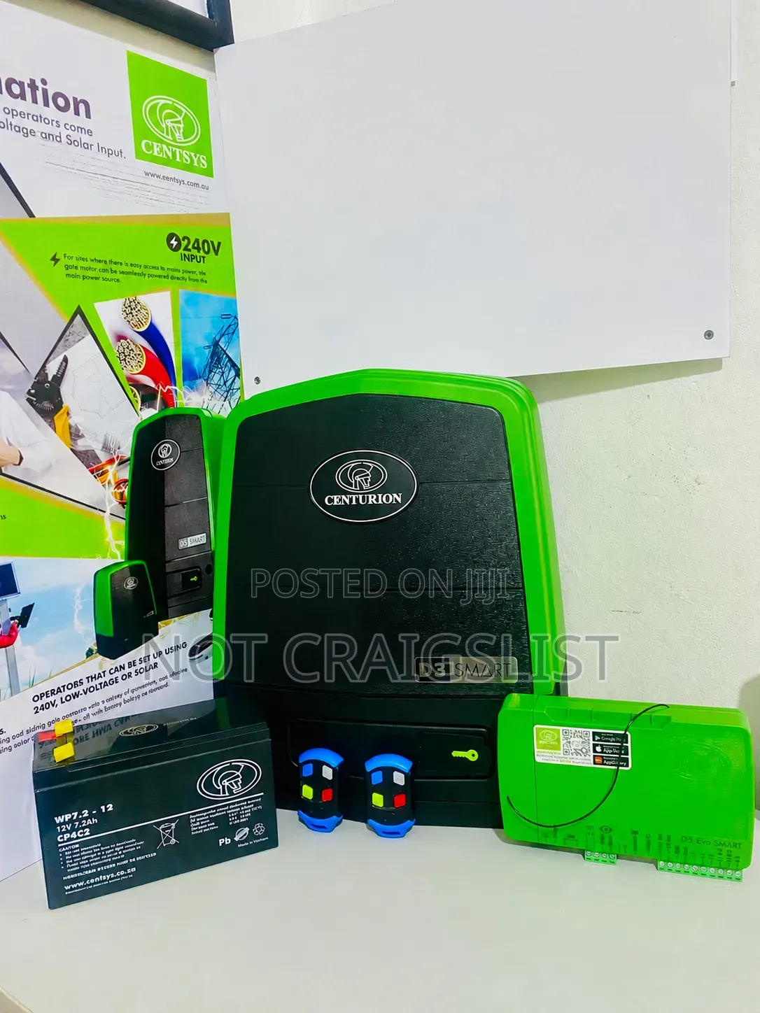 D6 Smart Centurion Gate Motor With Battery Backup