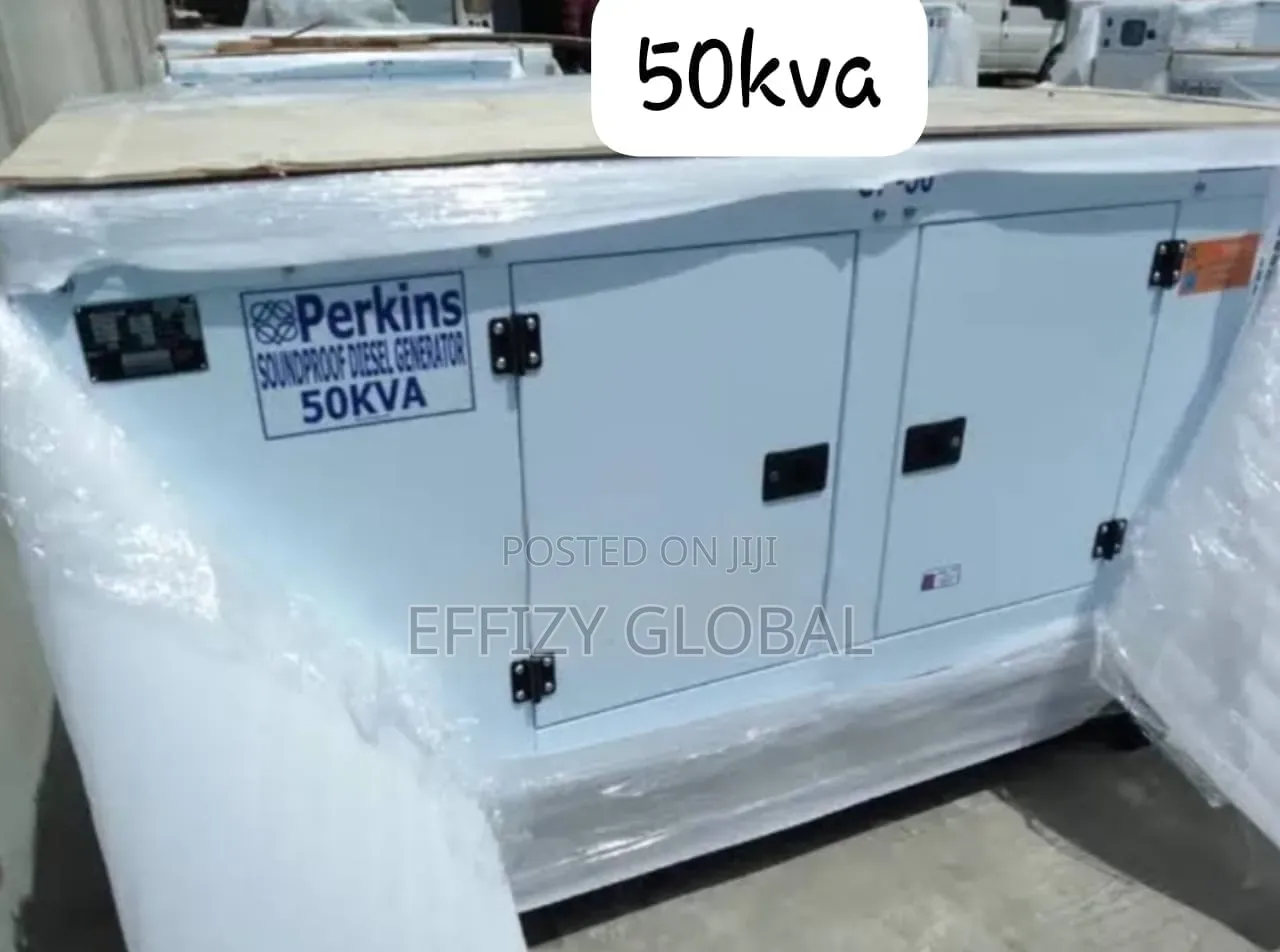 Heavy-Duty 50kva Perkins Soundproof Diesel Generator(England)