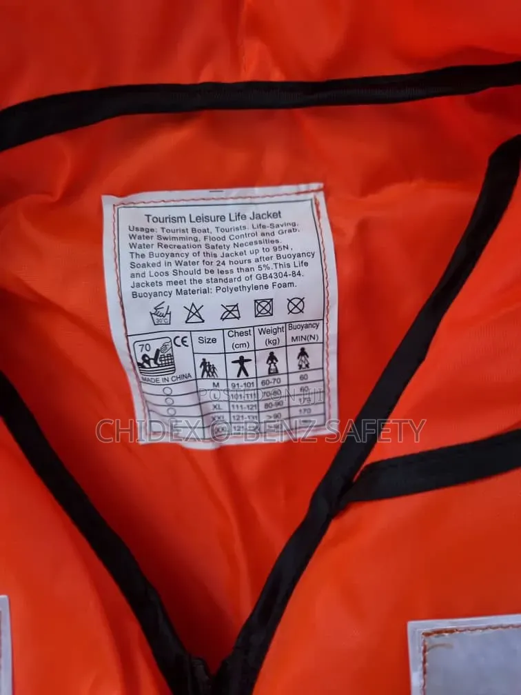 Buoyancy Orange Life Jacket