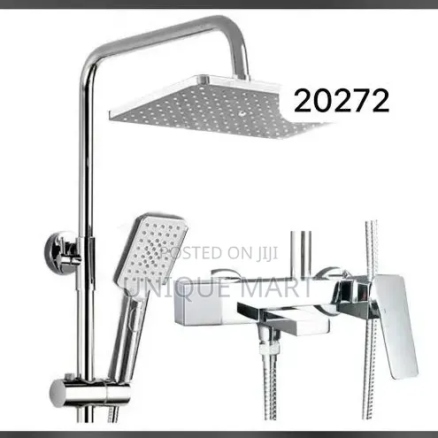 Morden Anti-Rust Rain Standing Shower System With Multi Water Display