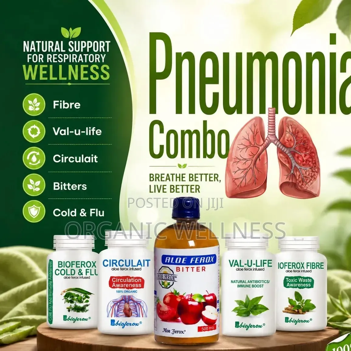 Biofeox Product That Cured Pneumonia, Cold From the Body System