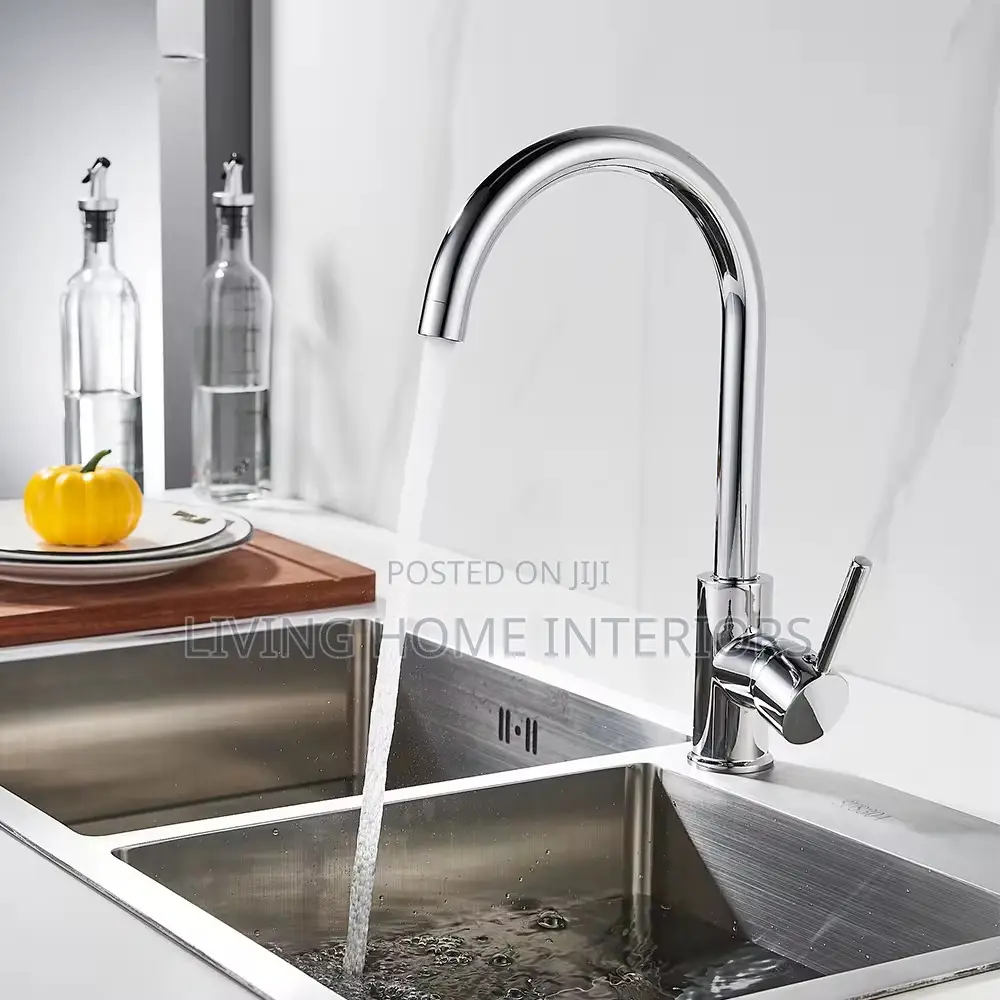 Silver Sink Mixer Tap 304 Material