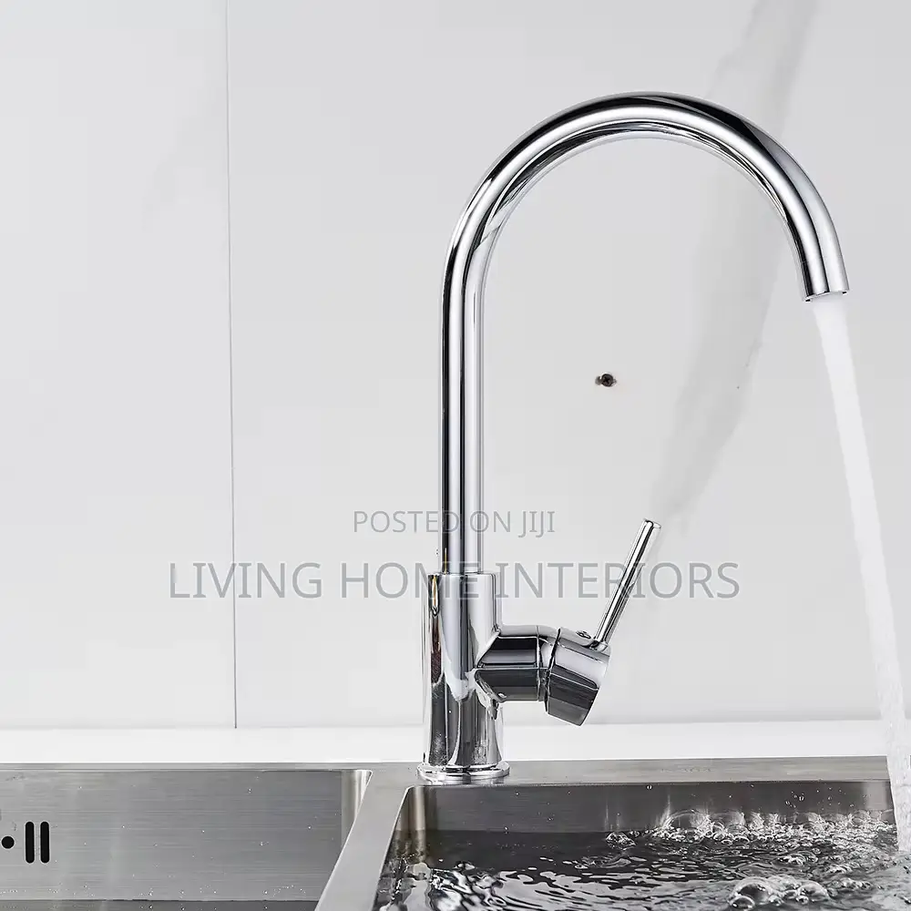 Silver Sink Mixer Tap 304 Material