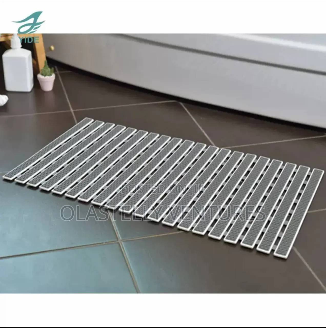 Non-Slip Bathroom Mat, Shower Floor Waterproof Drainage Pad T