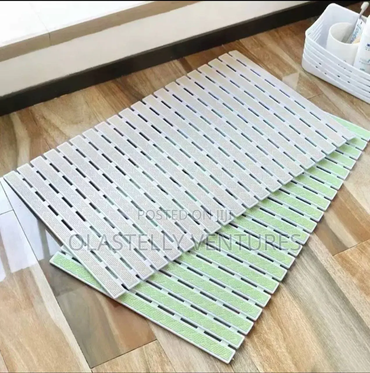 Non-Slip Bathroom Mat, Shower Floor Waterproof Drainage Pad T