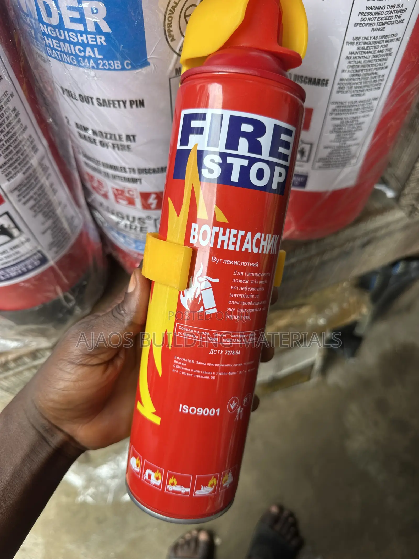 Fire Stop Portable Fire Extinguisher Iso9001