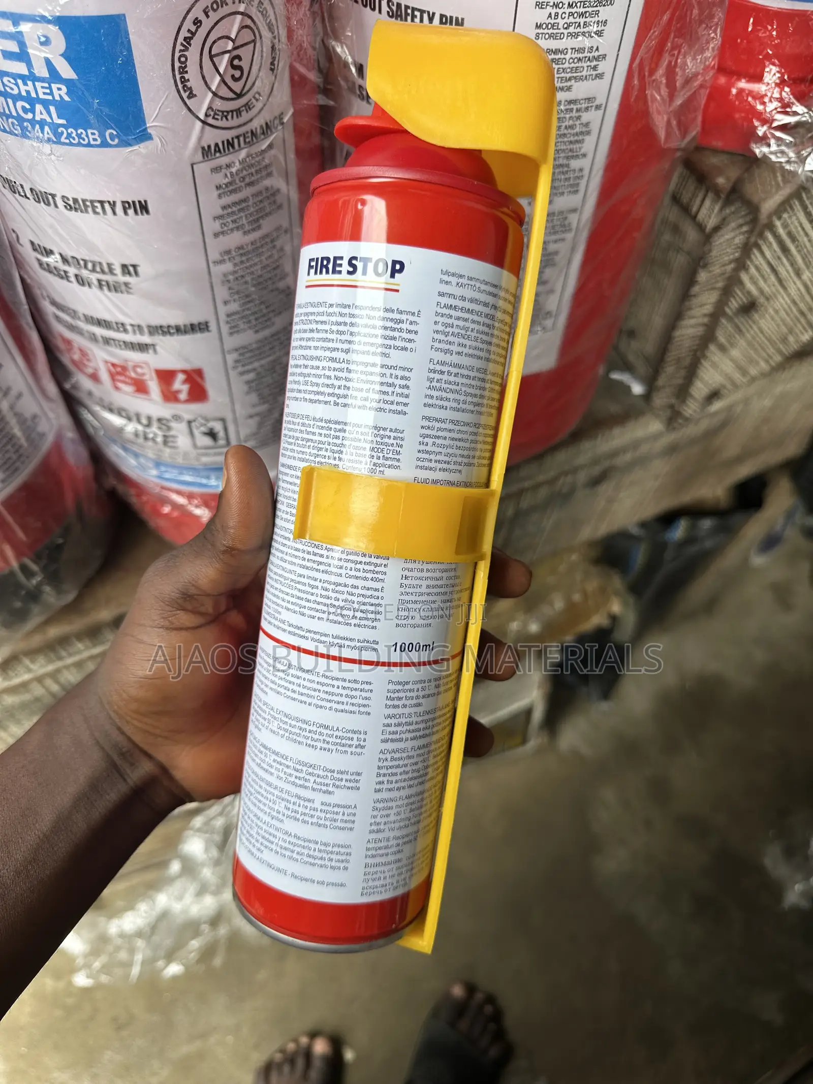 Fire Stop Portable Fire Extinguisher Iso9001