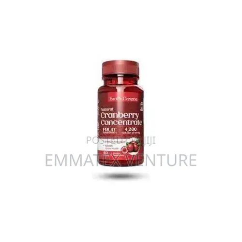 Earth's Creation Natural Cranberry Fruit Concentrate 4200mg - 60