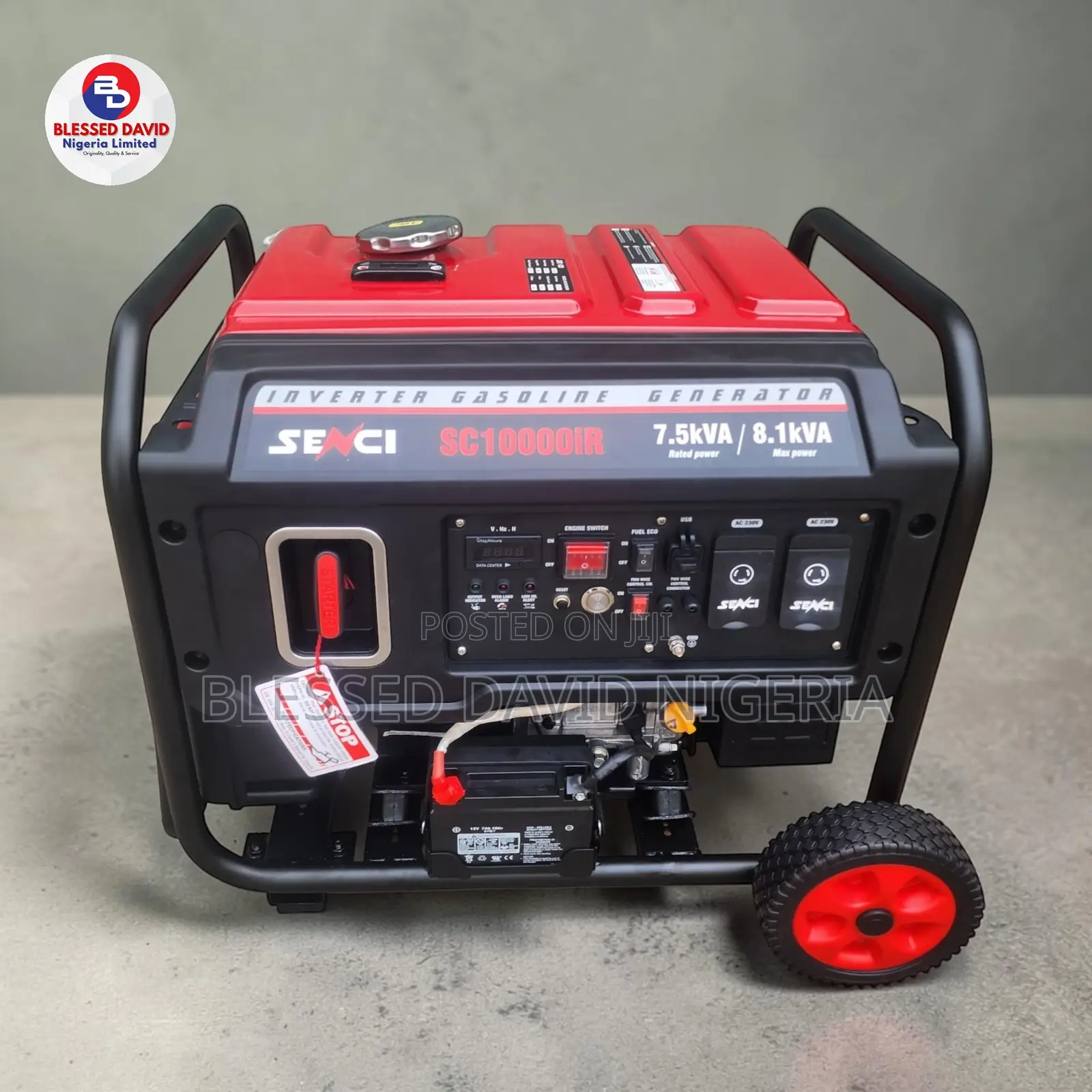 Sc10000ir Senci 8.1kva / 7.5kva Remote Inverter Generator