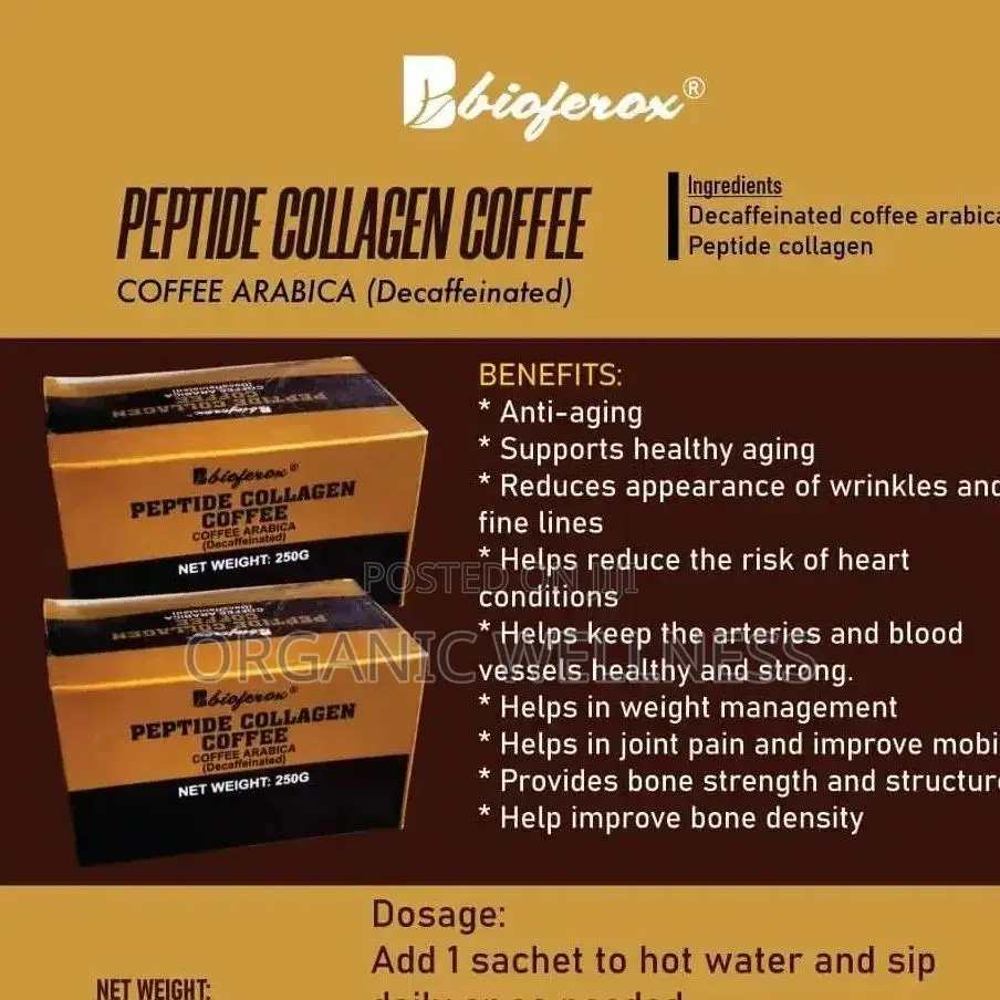 Biofeox Peptide Collagen Coffee Good for Body and Skin