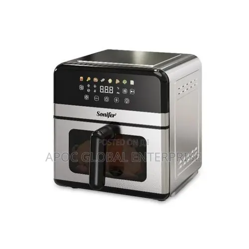 Sonifer 7l Digital Air Fryer With Visual Window 2000w