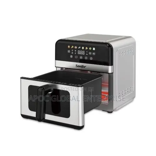 Sonifer 7l Digital Air Fryer With Visual Window 2000w