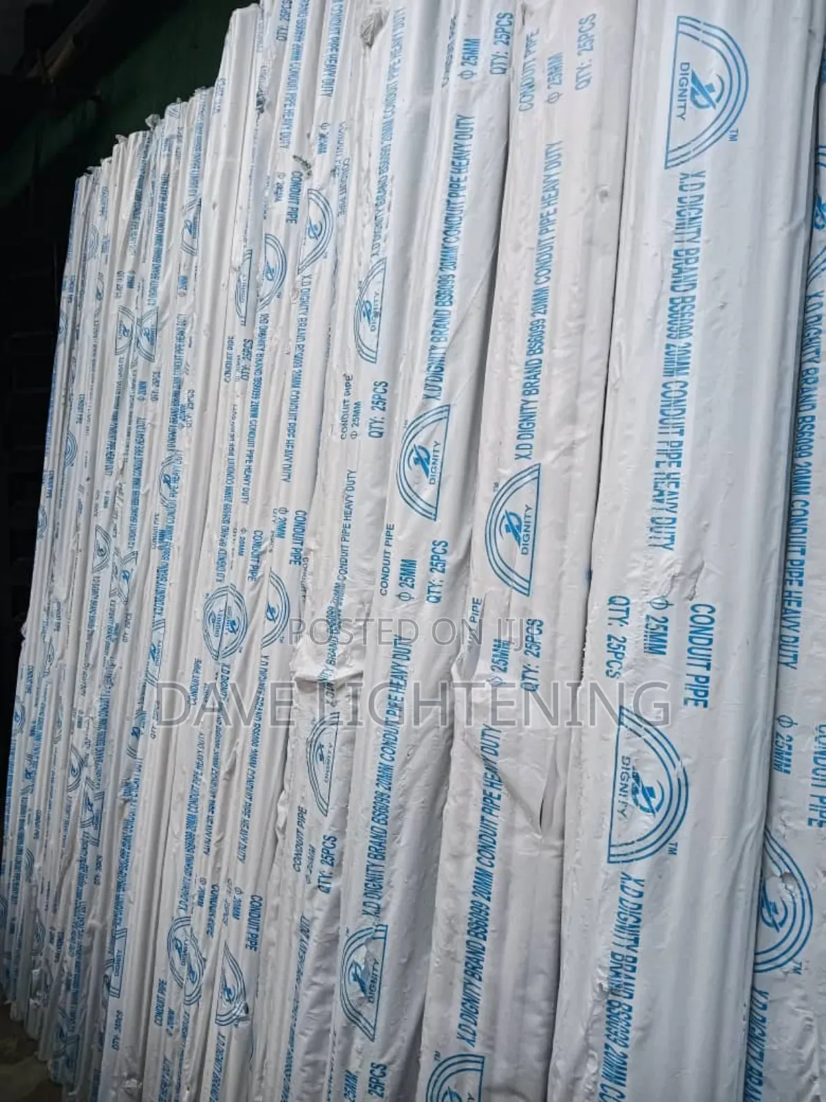 25mm Original Dignity Pvc Pipe