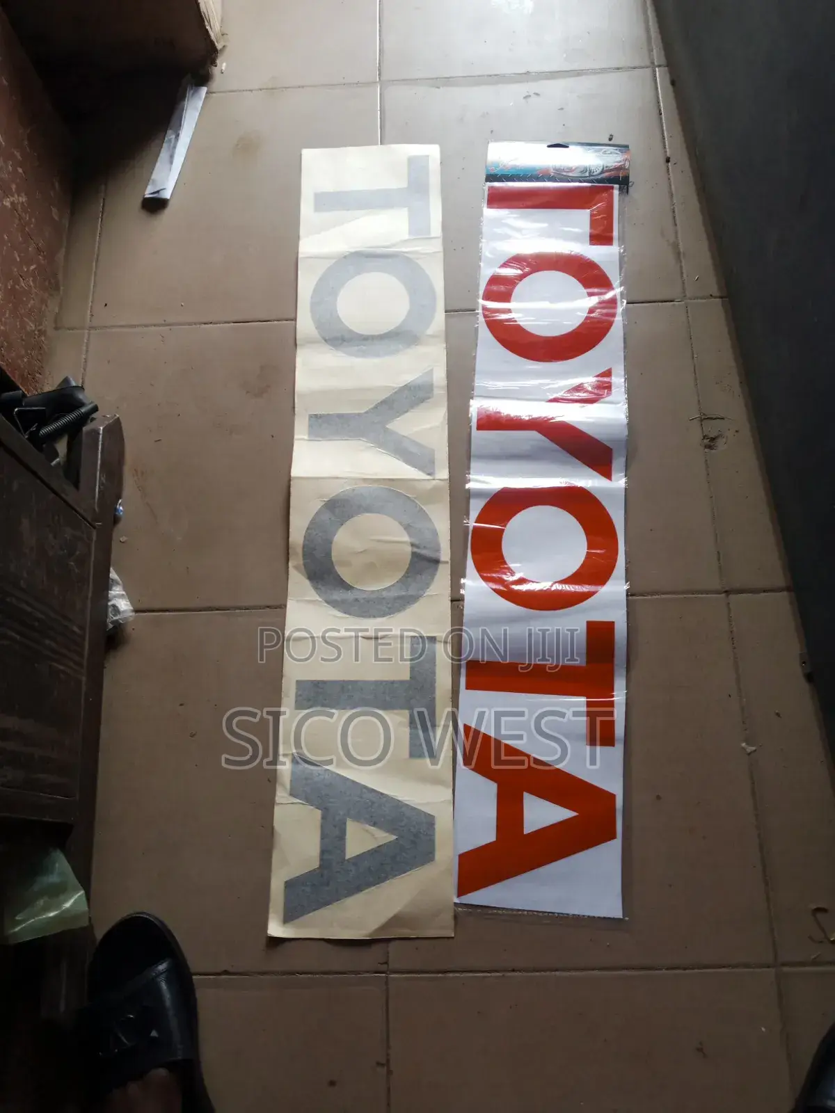 Tail Board Toyota Sticker