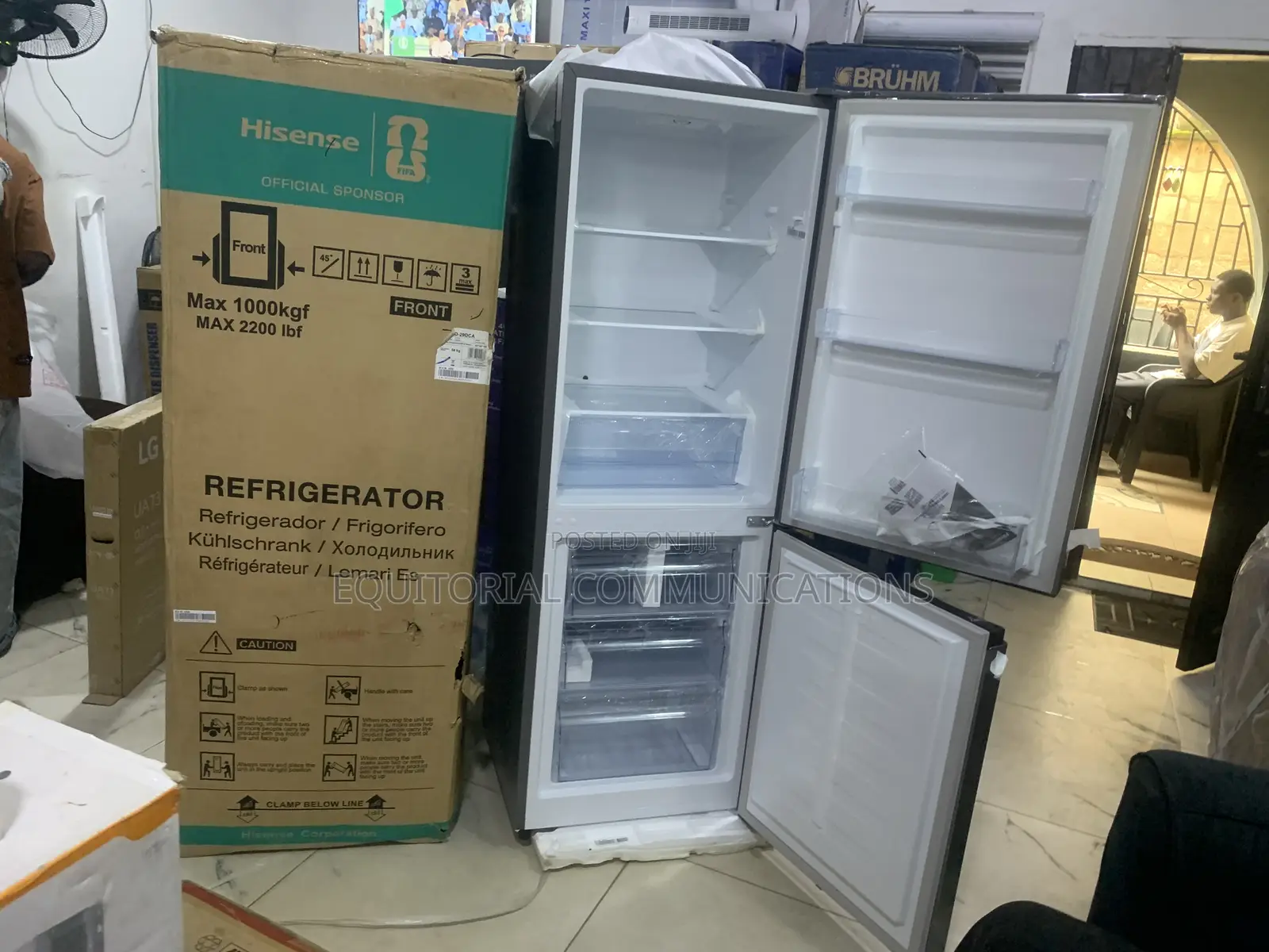 Hisense Rd-29dca 225l Double Door Refrigerator for Homes and Apartment