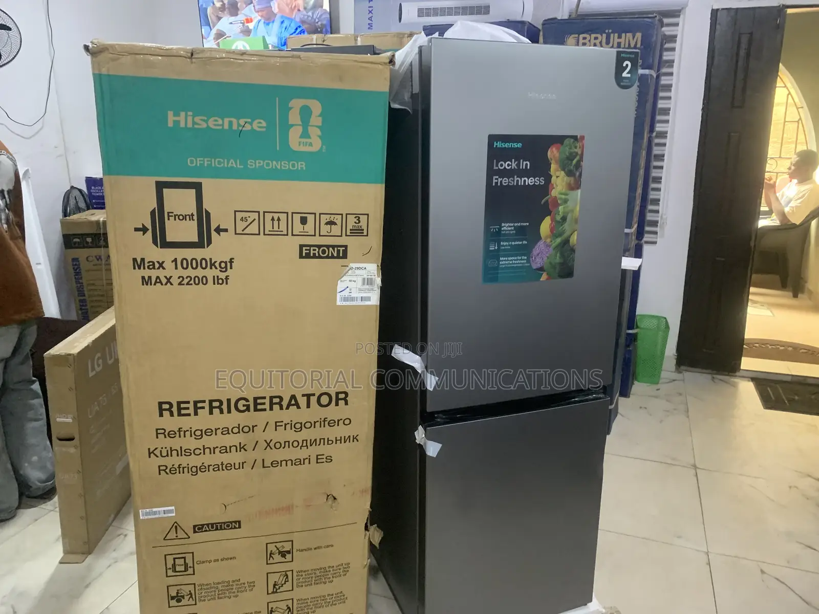 Hisense Rd-29dca 225l No Frost Refrigerator With Long Lasting Cooling