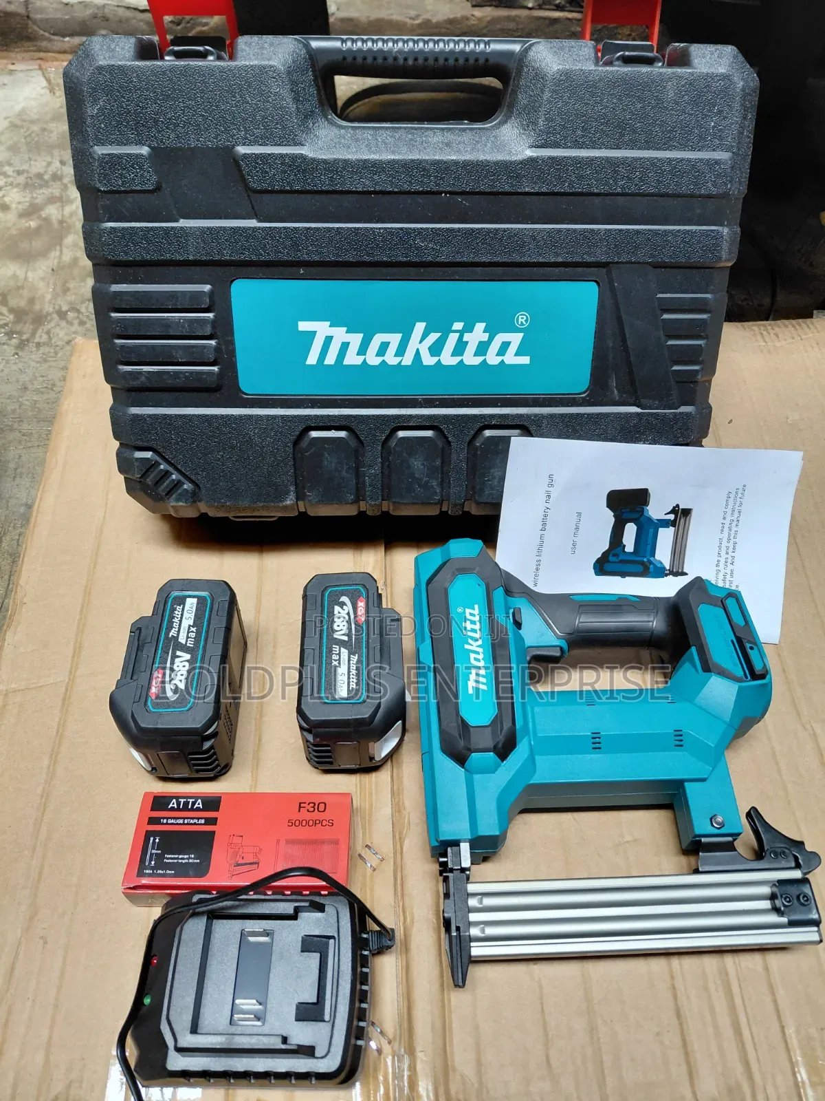 F30 Rechargable Nailer Machine