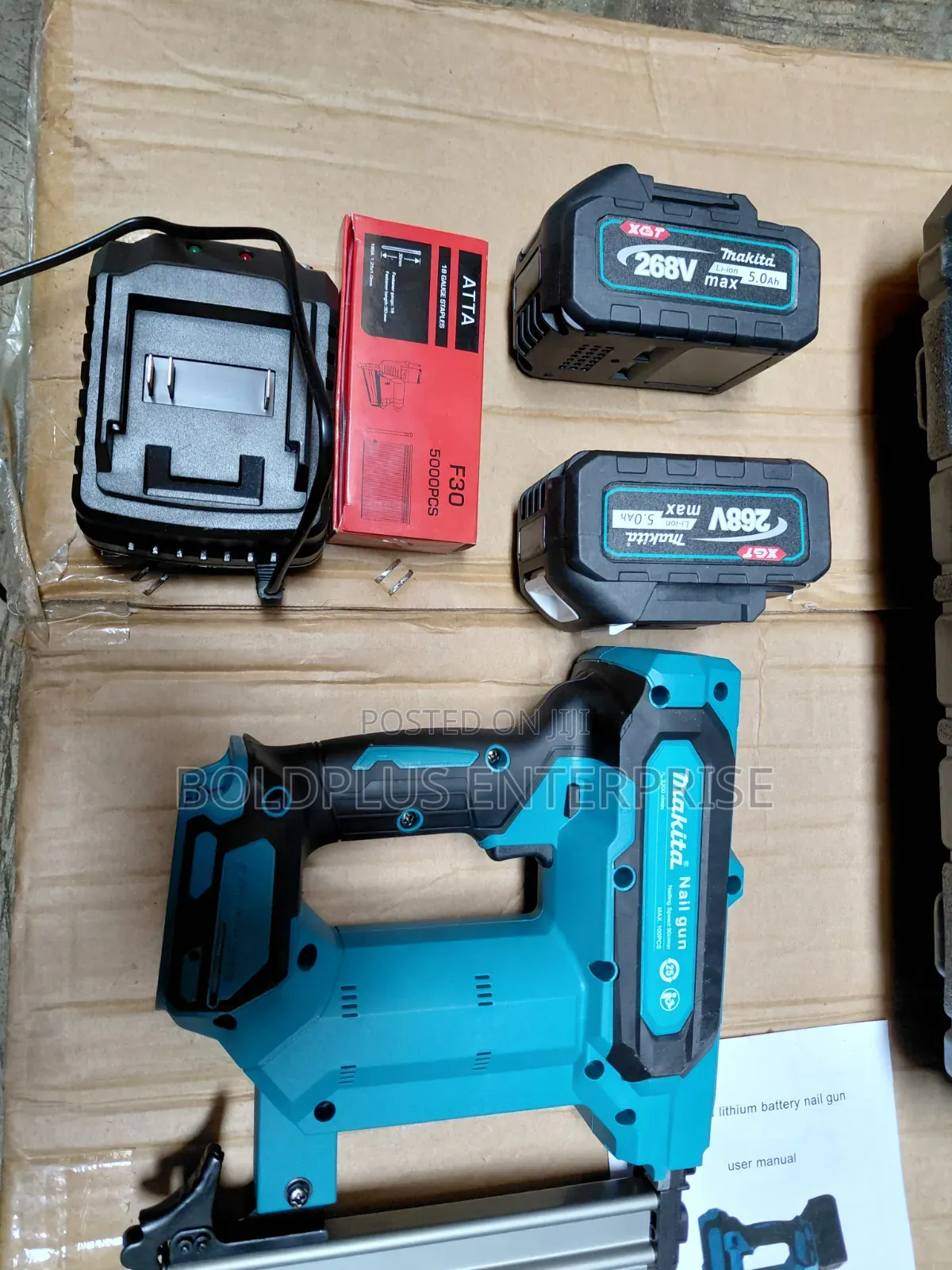 F30 Rechargable Nailer Machine