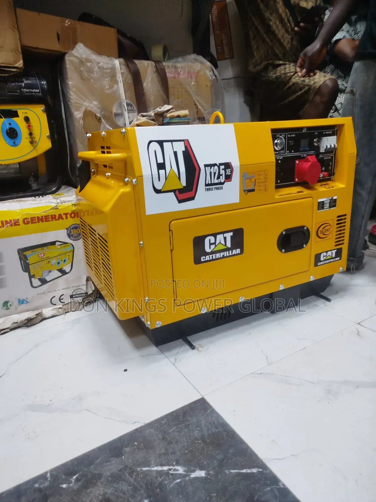 Cat 12.5kva Generator for Factories, Offices, and Construction Sites