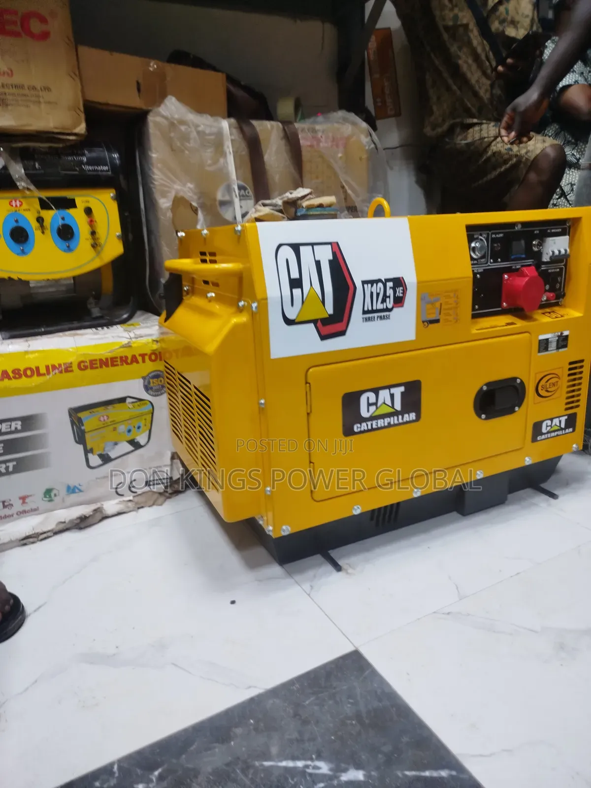 Cat 12.5kva Generator for Factories, Offices, and Construction Sites