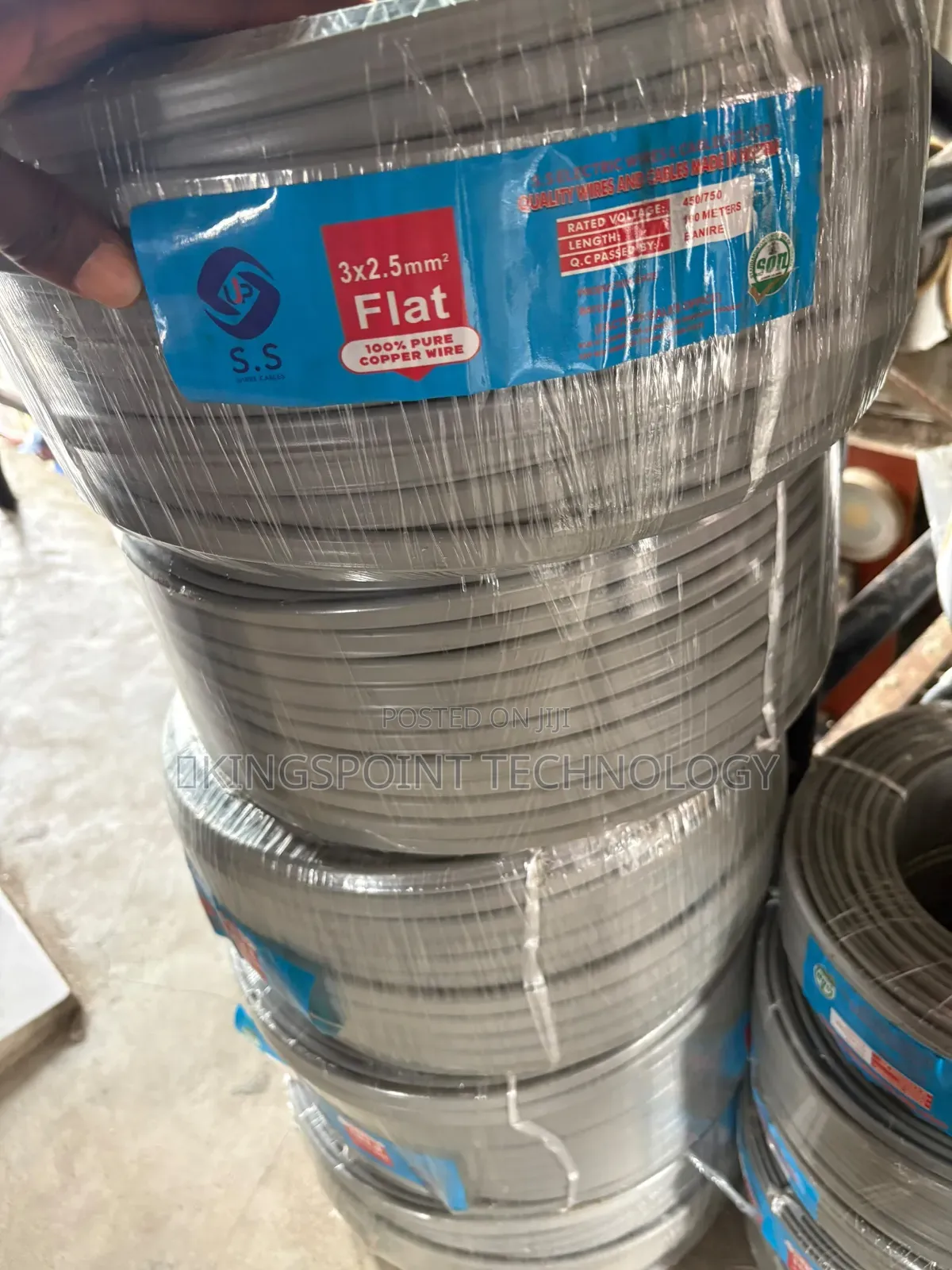 S S Electrical Cable Flat