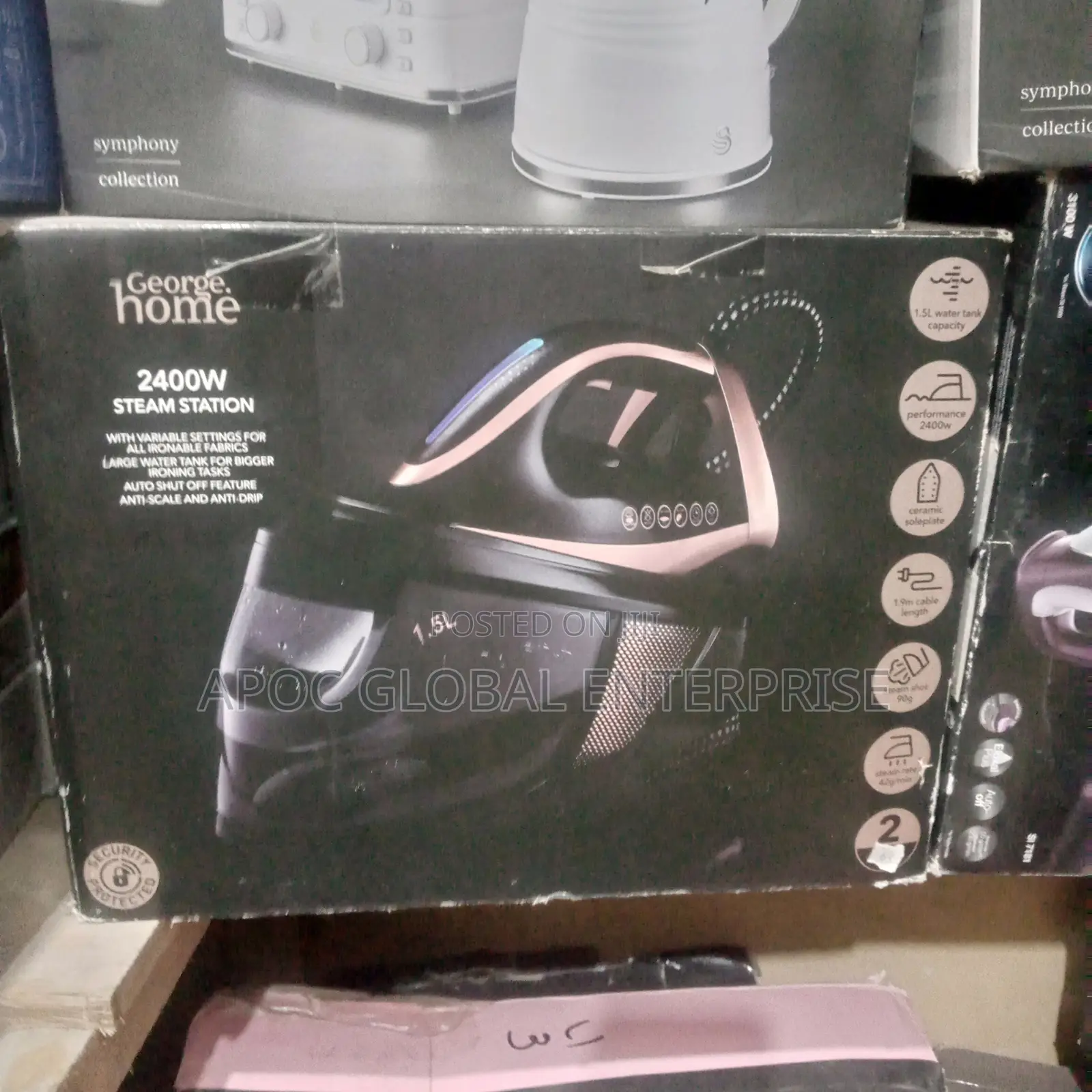 George Home 2400w Steam Station