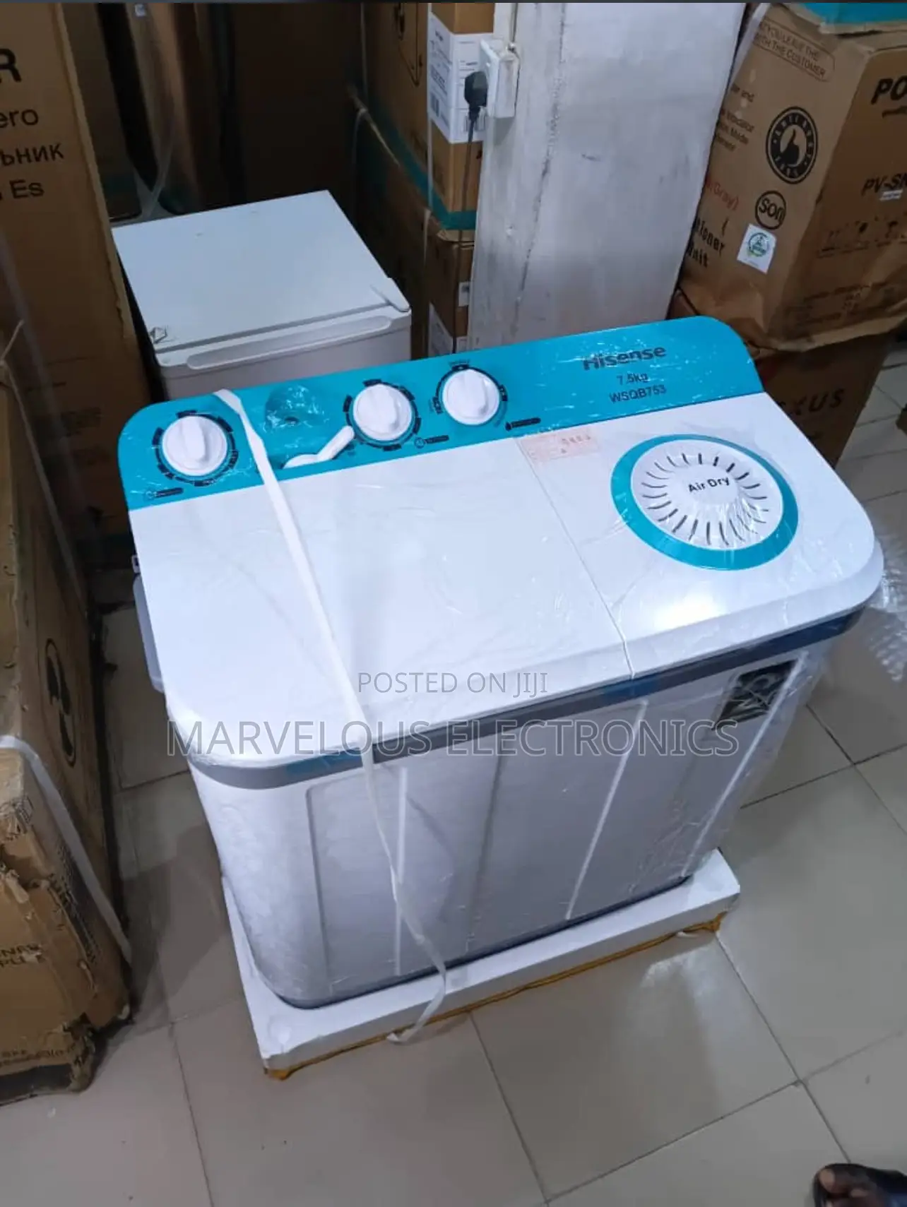 Brand New Original Hisense Complete 7.5kg Washing Spinning Machine