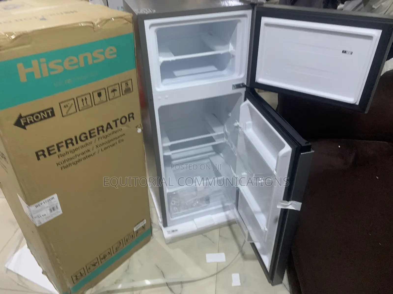Hisense Ref172dr 124l Double Door Refrigerator